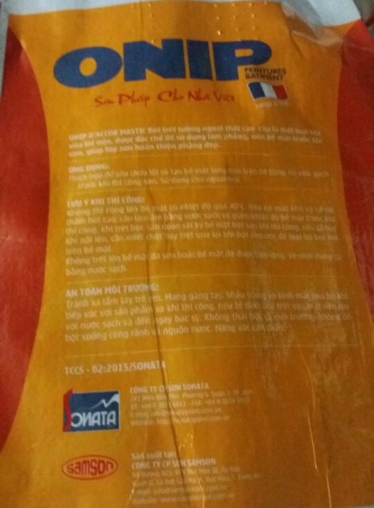 Bột bả sơn Onip