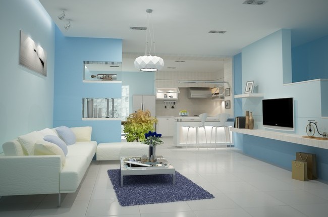 cách chọn sơn giúp tăng diện tích căn phòng